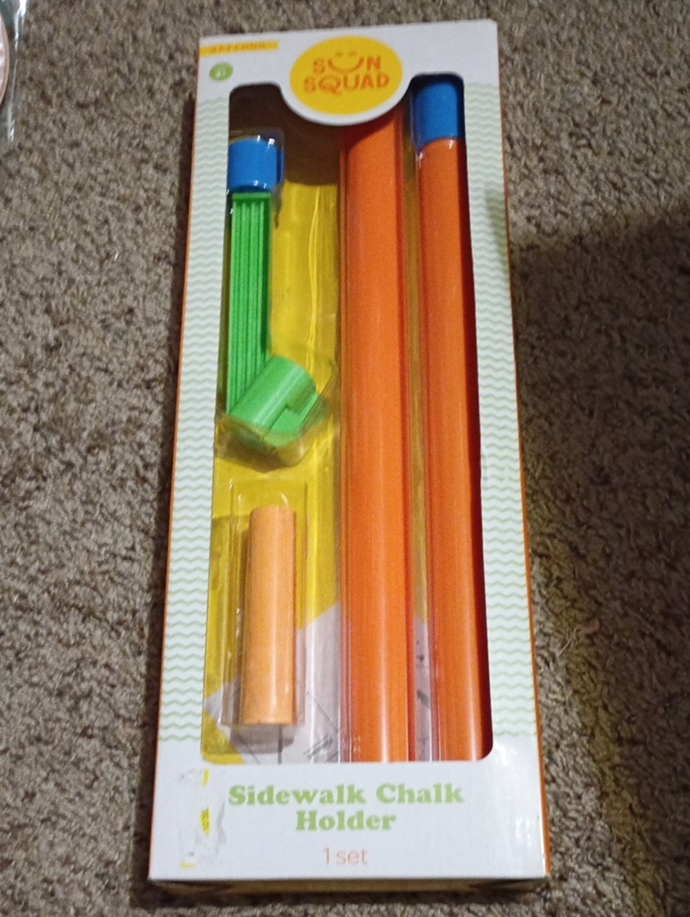 Sidewalk Chalk Holder Set
